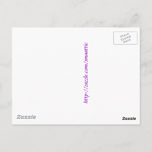 Visionäre Eulen Postkarte (Rückseite)