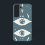 Visionäre Eye Muster Telefoncase Samsung Galaxy Hülle<br><div class="desc">Stilisierte Augen in einem symmetrischen Muster suggerieren Schutz und tiefere Wahrnehmung und schaffen eine kühne,  spirituelle und moderne Aussage.</div>