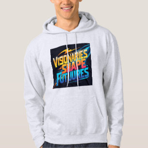 Visionäre gestalten Futures: Futuristische Mehrfar Hoodie