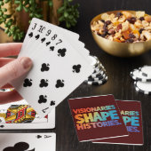 Visionäre gestalten Geschichte Spielkarten (In Situ)