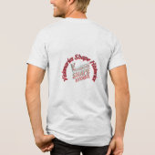 Visionäre gestalten Geschichte Tri-Blend Shirt (Rückseite)