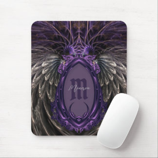 Visionäre Gotische Fraktal Kunst Mousepad