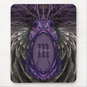 Visionäre Gotische Fraktal Kunst Mousepad (Vorne)