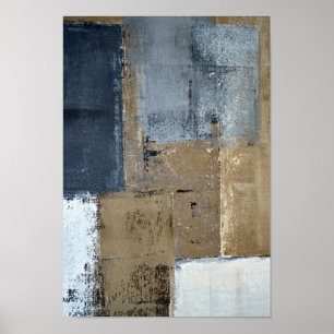 'Visionäre' neutrale Abstrakte Kunst Poster