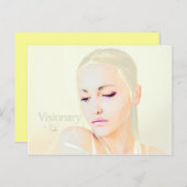 Visionäre Postkarte (Vorne/Hinten)