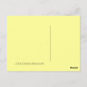 Visionäre Postkarte (Rückseite)