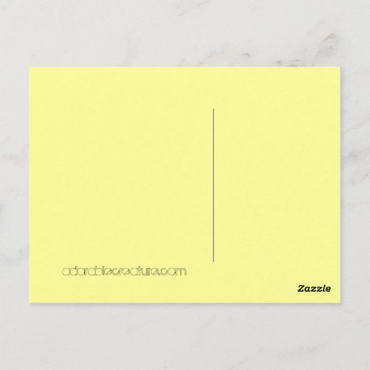 Visionäre Postkarte (Rückseite)