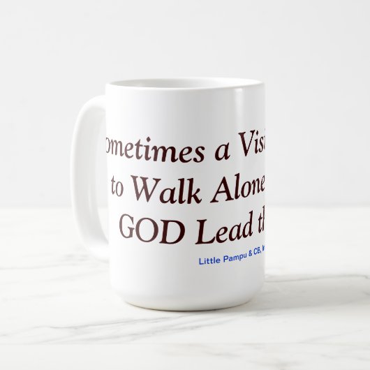 Visionäre Schale Kaffeetasse (Vorderseite Links)