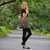 Visionäre Tasche mit leuchtendem Auge - Kunst trif
