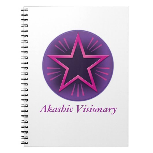 Visionäre Zeitschrift Notizblock (Vorderseite)