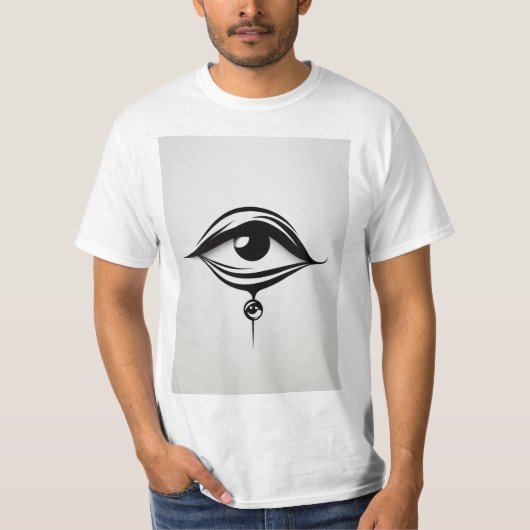 "Visionärer Blick: auffälliges Design-T-Shirt" T-Shirt (Vorderseite)