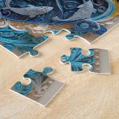 Visionärer Wassermann-Wasserträger - Paper Quillin Puzzle (Seite)