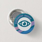 Visionäres Abzeichen - Schaltfläche Button (Vorne & Hinten)