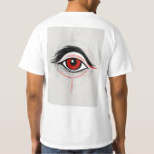 "Visionäres Emblem: Eye Logo T-Shirt" T-Shirt (Rückseite)