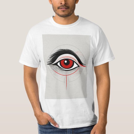 "Visionäres Emblem: Eye Logo T-Shirt" T-Shirt (Vorderseite)