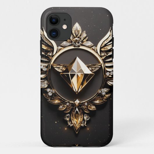 Visionary Soar: Crystal Eagle Handy-Abdeckung Case-Mate iPhone Hülle (Rückseite)