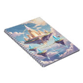 Visionary Temple Journal - Floating Realm Notebook Notizblock (Rechte Seite)