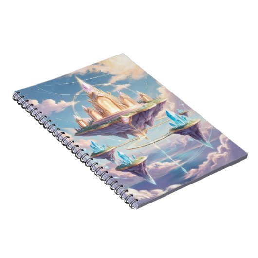 Visionary Temple Journal - Floating Realm Notebook Notizblock (Rechte Seite)