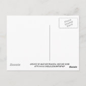 Visionen der Friedenspostkarte Postkarte (Rückseite)