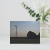 Visionen der Süddakota-Prärie Postkarte (Stehend Vorderseite)