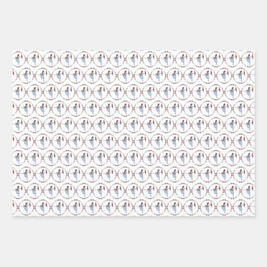 Visionen der Zuckerfleckennahrung Nutcracker-Gesch Geschenkpapier Set (Vorderseite 2)