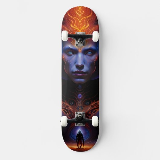 Visionen der Zukunft Skateboard (Vorderseite)