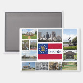 Visionen des georgischen Magneten Magnet (Vorderseite/Rückseite)