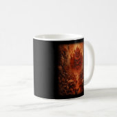Visionen des Himmlischen Satans trotzt Dämonen-Mon Kaffeetasse (VorderseiteRechts)