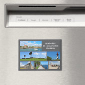 Visionen des historischen St. Augustine, Florida M Magnet (In Situ (Geschirrspüler))