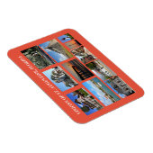 Visionen des historischen St. Augustine, Florida Magnet (Rechte Seite)