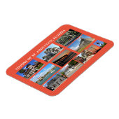 Visionen des historischen St. Augustine, Florida Magnet (Linke Seite)