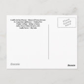 Visionen des historischen St. Augustinus, Florida Postkarte (Rückseite)