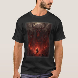 Visionen des Monsterskelets "Der Hölle Satan Teufe T-Shirt