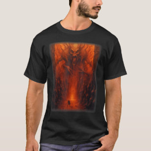 Visionen des Monsterskelets "Der Hölle Satan Teufe T-Shirt