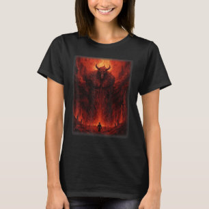 Visionen des Monsterskelets "Der Hölle Satan Teufe T-Shirt