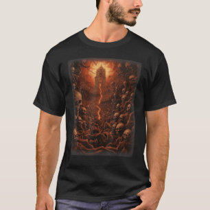 Visionen des Monsterskelets "Der Hölle Satan Teufe T-Shirt