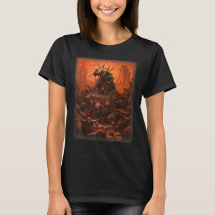 Visionen des Monsterskelets "Der Hölle Satan Teufe T-Shirt