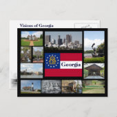 Visionen Georgiens Postkarte (Vorne/Hinten)