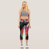 Visionen Hochwaisted Capris (Vorderseite)