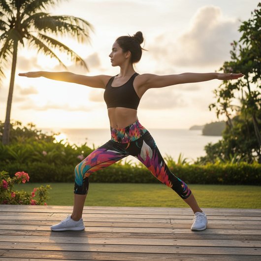 Visionen Hochwaisted Capris