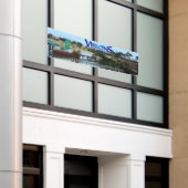 Visionen horizontales 2,5' x 8' Fahne mit Banner (Äußeres Gebäude)