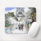 Visionen in blauem Mousepad (Mit Mouse)