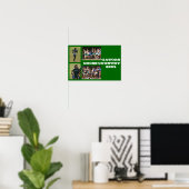 Visionen Poster (Heimbüro)