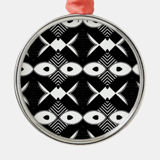 Visionen_ Silbernes Ornament (Vorne)