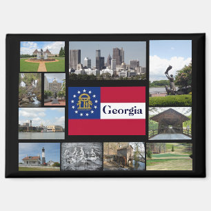 Visionen von Georgien, USA Magnet