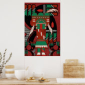 Visionen von Hopi Poster (Küche)