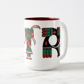 Visionen von Hopi Zweifarbige Tasse (VorderseiteRechts)