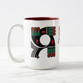 Visionen von Hopi Zweifarbige Tasse (Links)