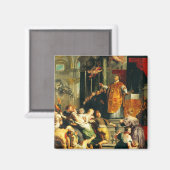 Visionen von Ignatius von Peter Paul Rubens Magnet (Vorderseite/Rückseite)