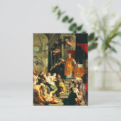 Visionen von Ignatius von Peter Paul Rubens Postkarte (Stehend Vorderseite)